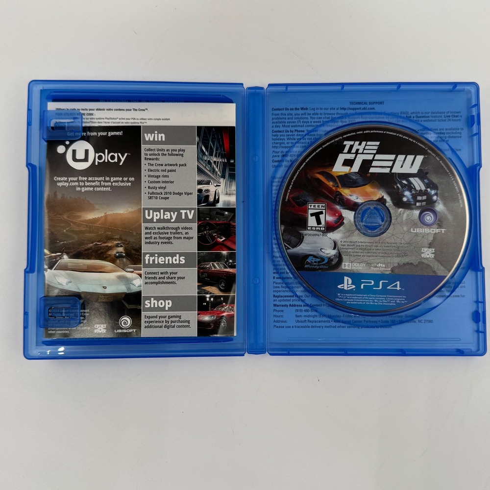 The Crew Limited Edition Racing Video Game PS4 Ubisoft - Picture 3 of 5